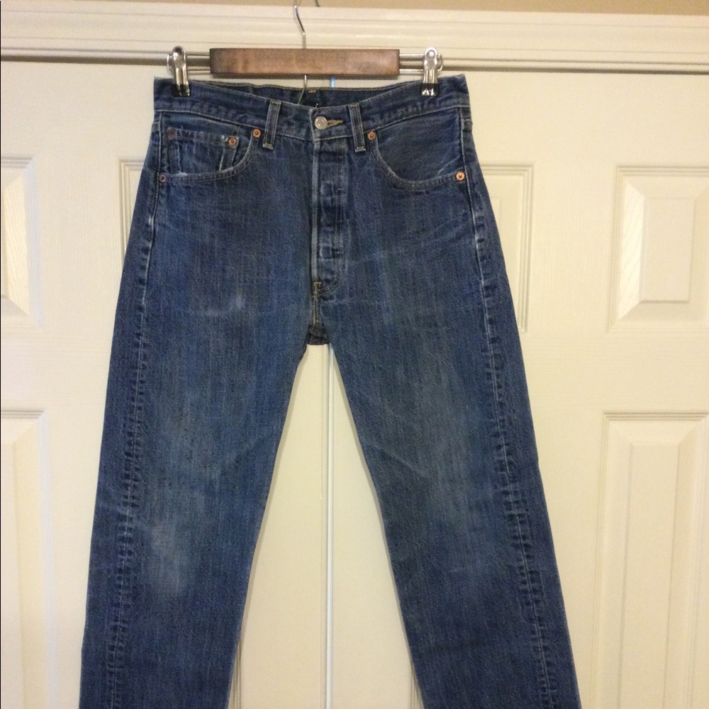 Levi 501 Button Fly 30”x30” Jeans